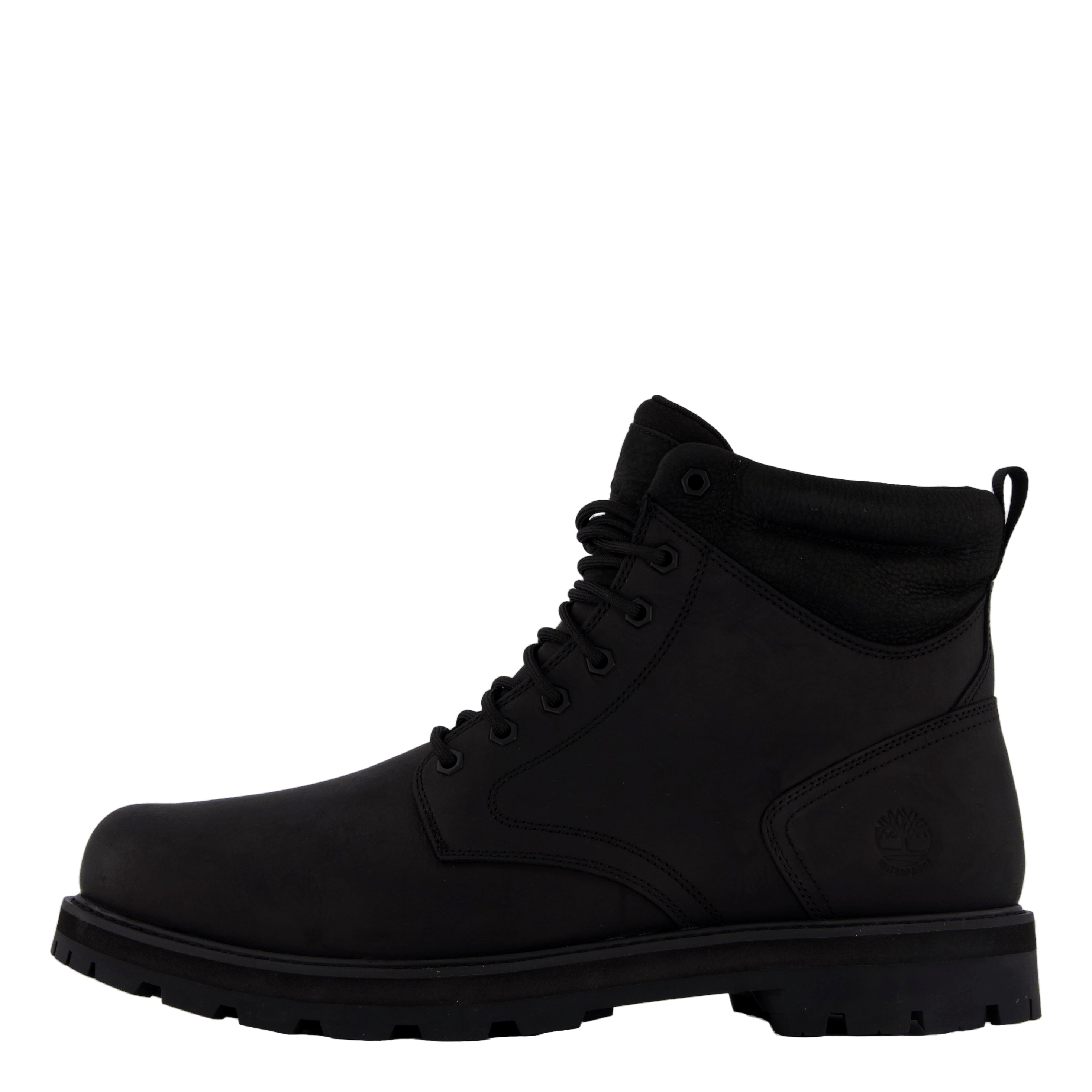 Mid Lace Up Waterproof Boot Blk Full Grain