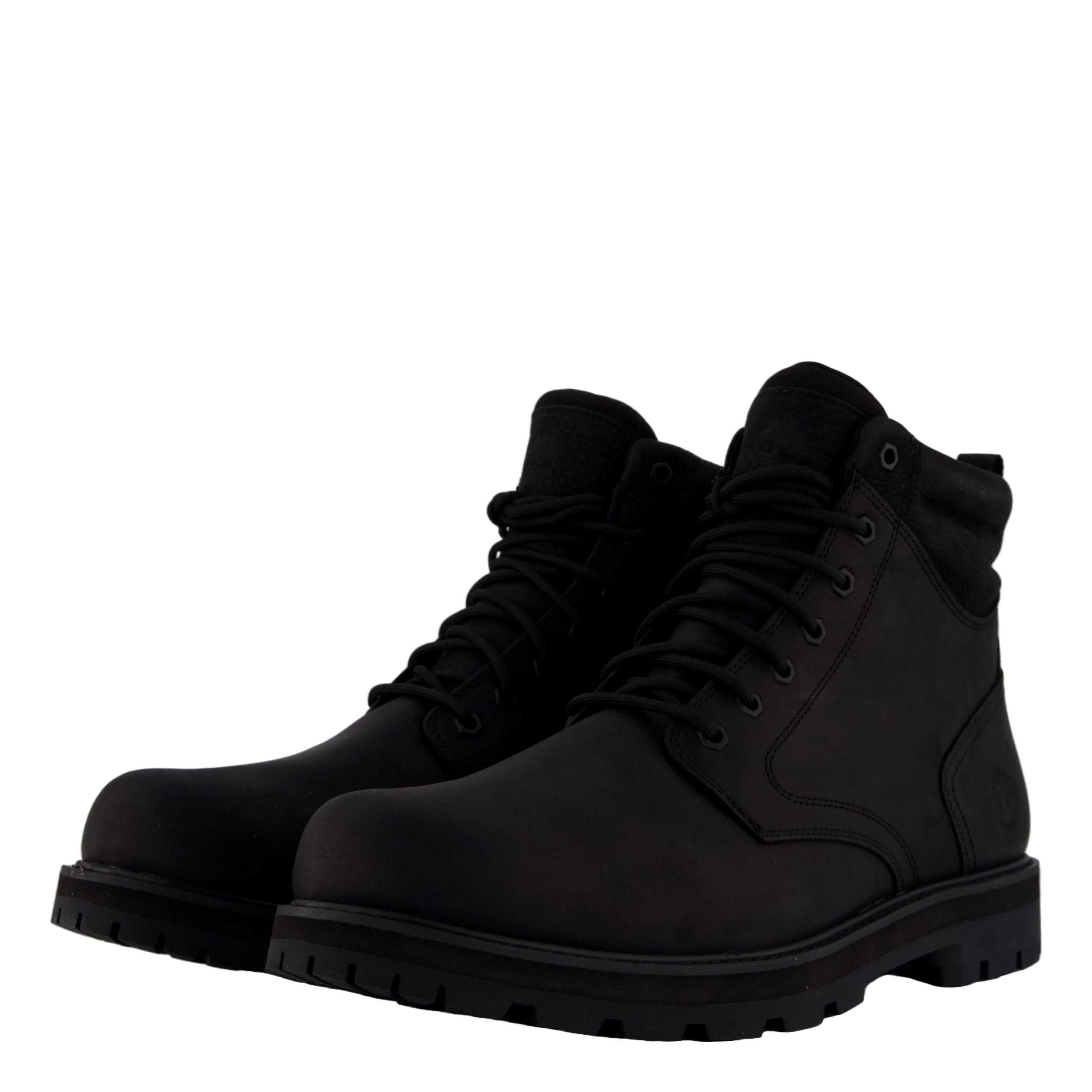 Mid Lace Up Waterproof Boot Blk Full Grain
