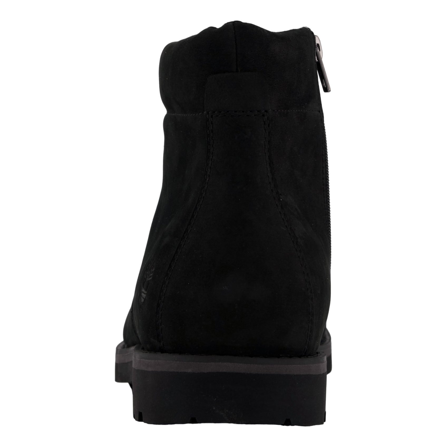 Mid Zip Up Waterproof Boot Jet Black