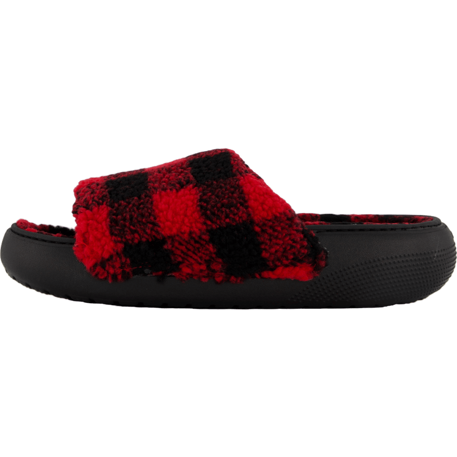 Classic Buff Check Slide Black