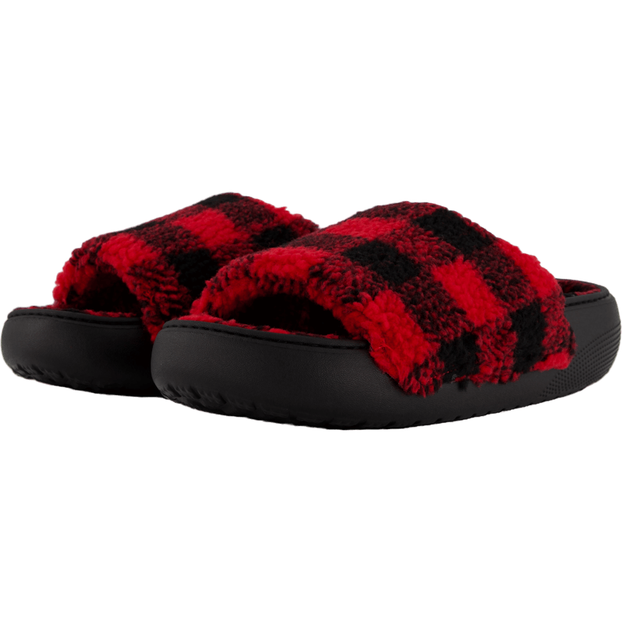 Classic Buff Check Slide Black