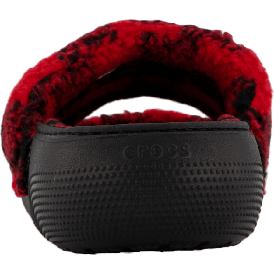 Classic Buff Check Slide Black