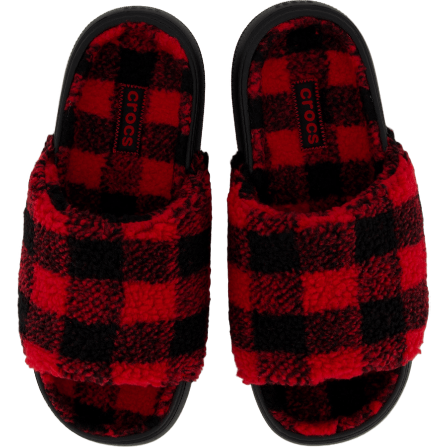 Classic Buff Check Slide Black