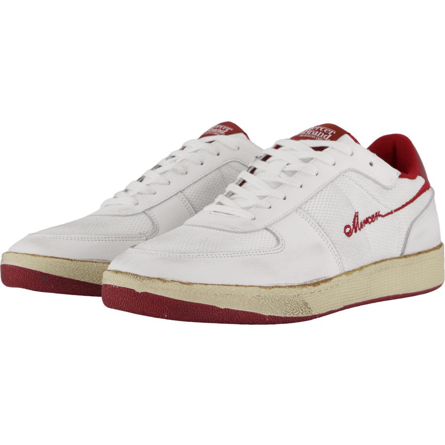 The Re-tennis Vintage White/red