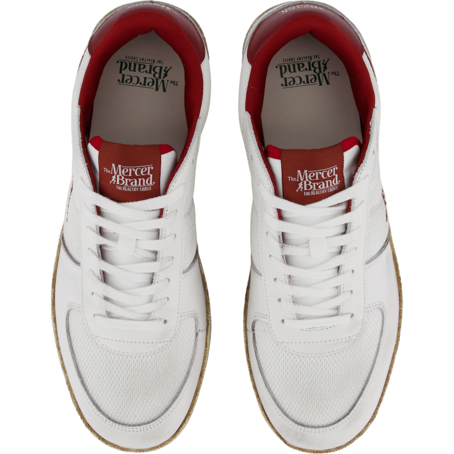 The Re-tennis Vintage White/red