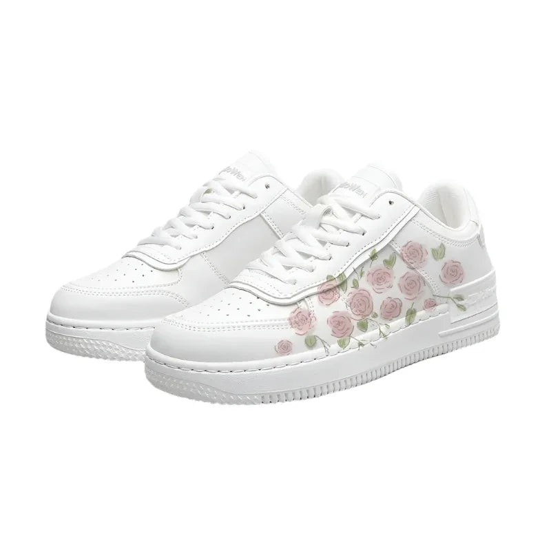 White Shoes Girl's Spring Sneakers