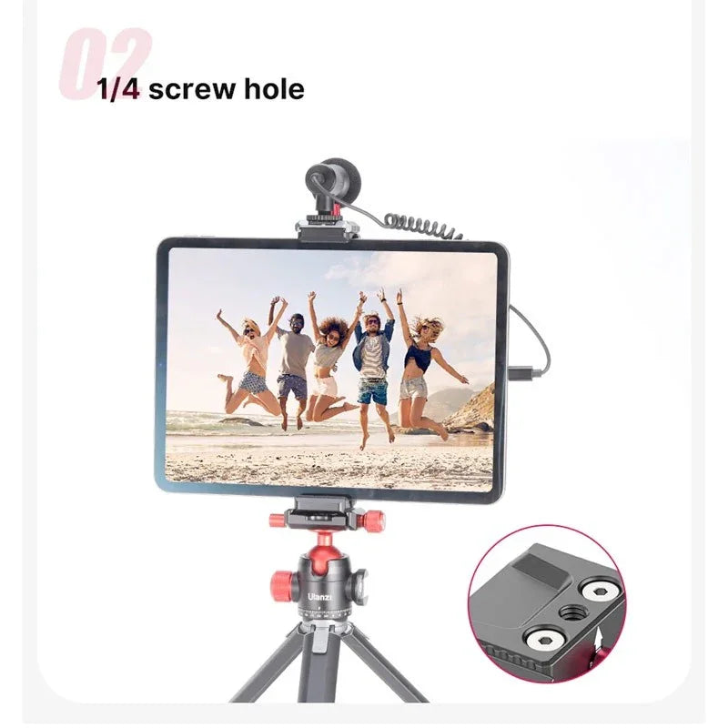 Ulanzi U-Pad III Tablet-Klemme – Halterung für 1/4-Zoll-Schraube – Aluminium