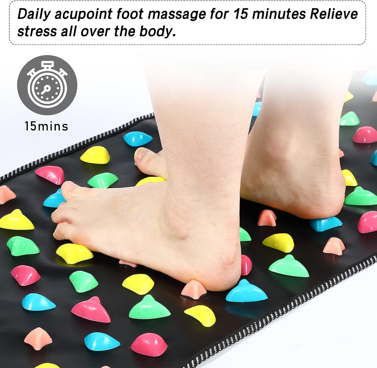 Fußreflexzonen-Akupressur-Massagematte