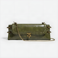 Lock Clasp Crossbody Bag