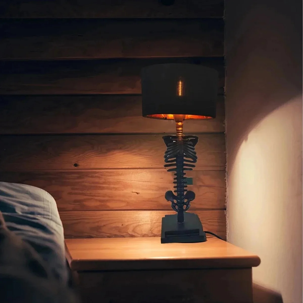 Skeleton Shade Table Lamp