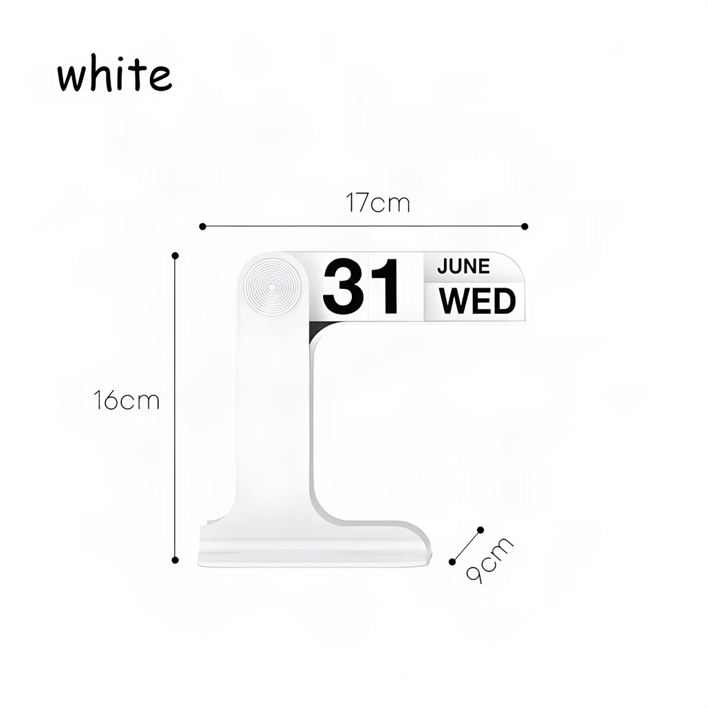 Minimalist Flip Desk Calendar