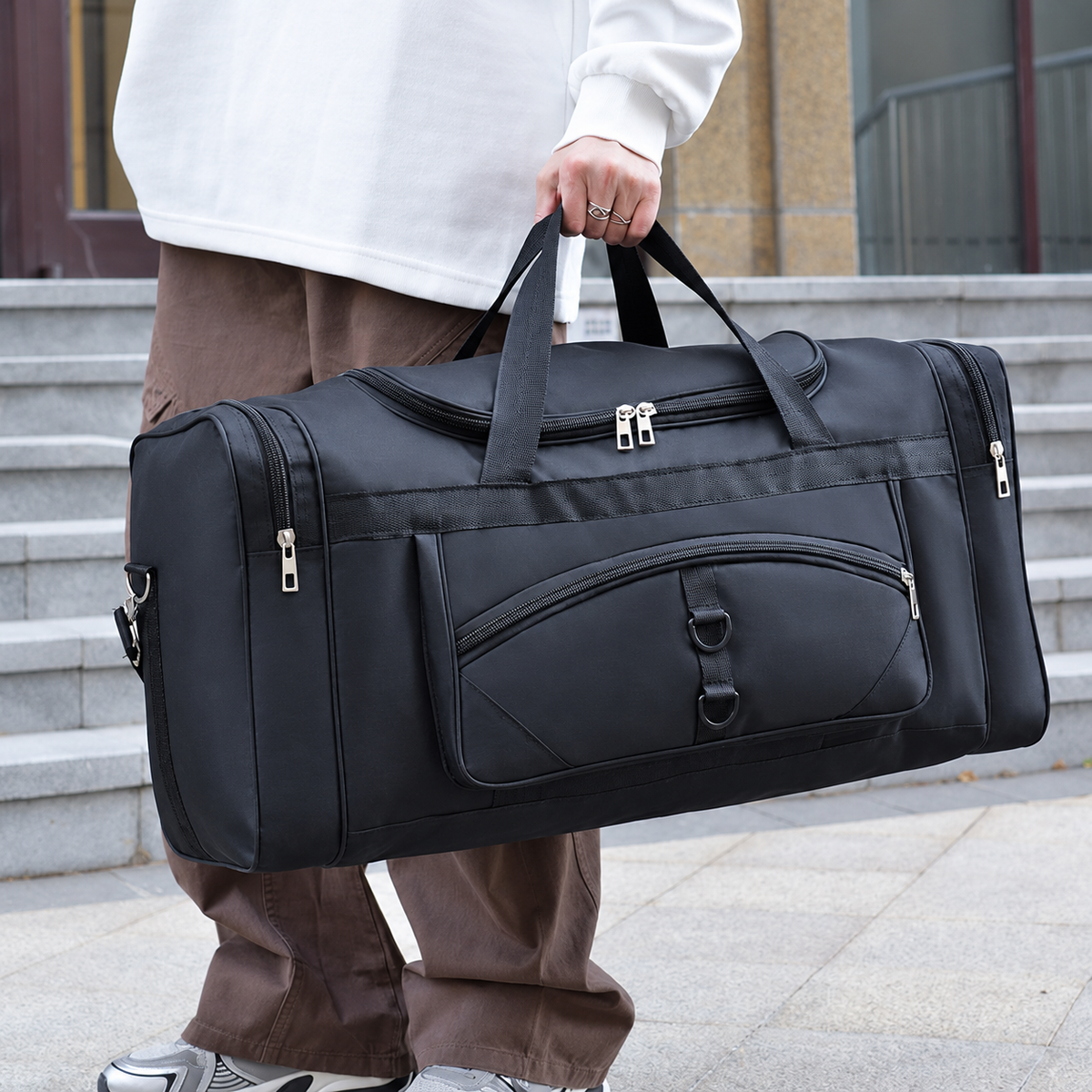 Large Lightweight Travel Duffel Bag