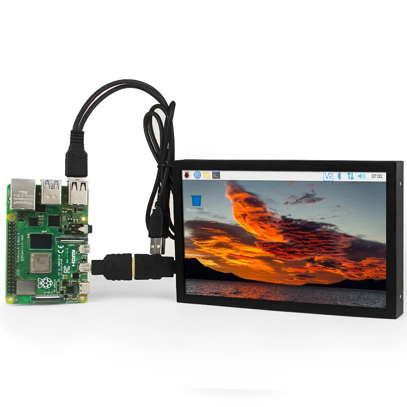 Tragbarer 7-Zoll-Monitor
