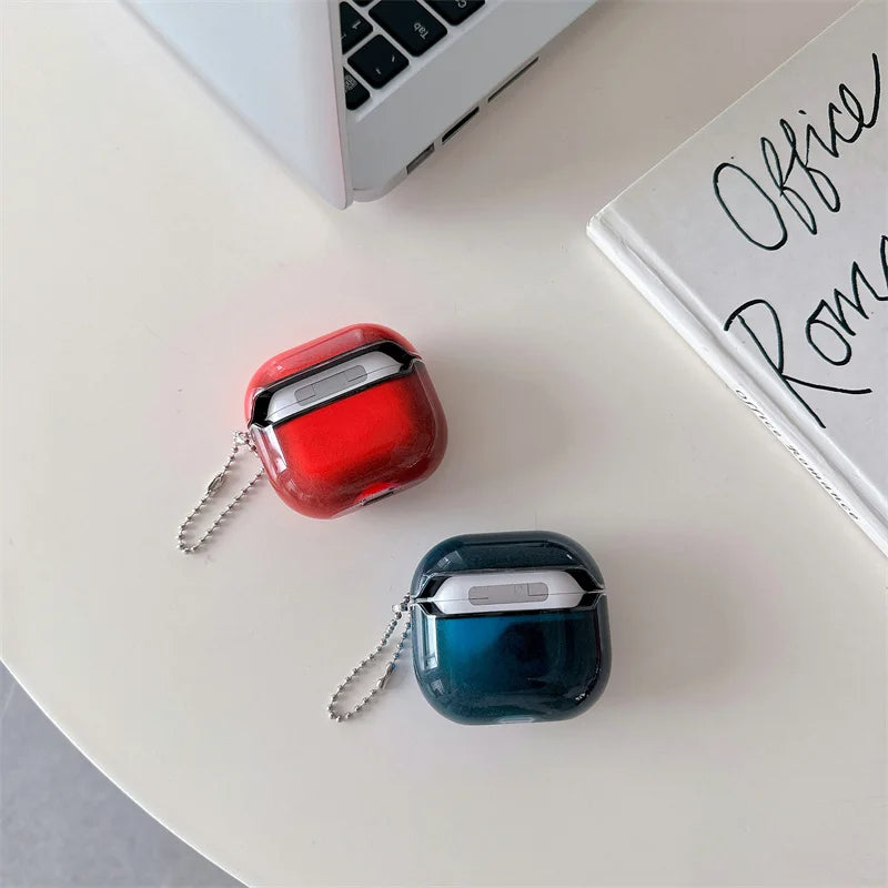 Leuchtende AirPods-Hülle mit Treibsand-Effekt