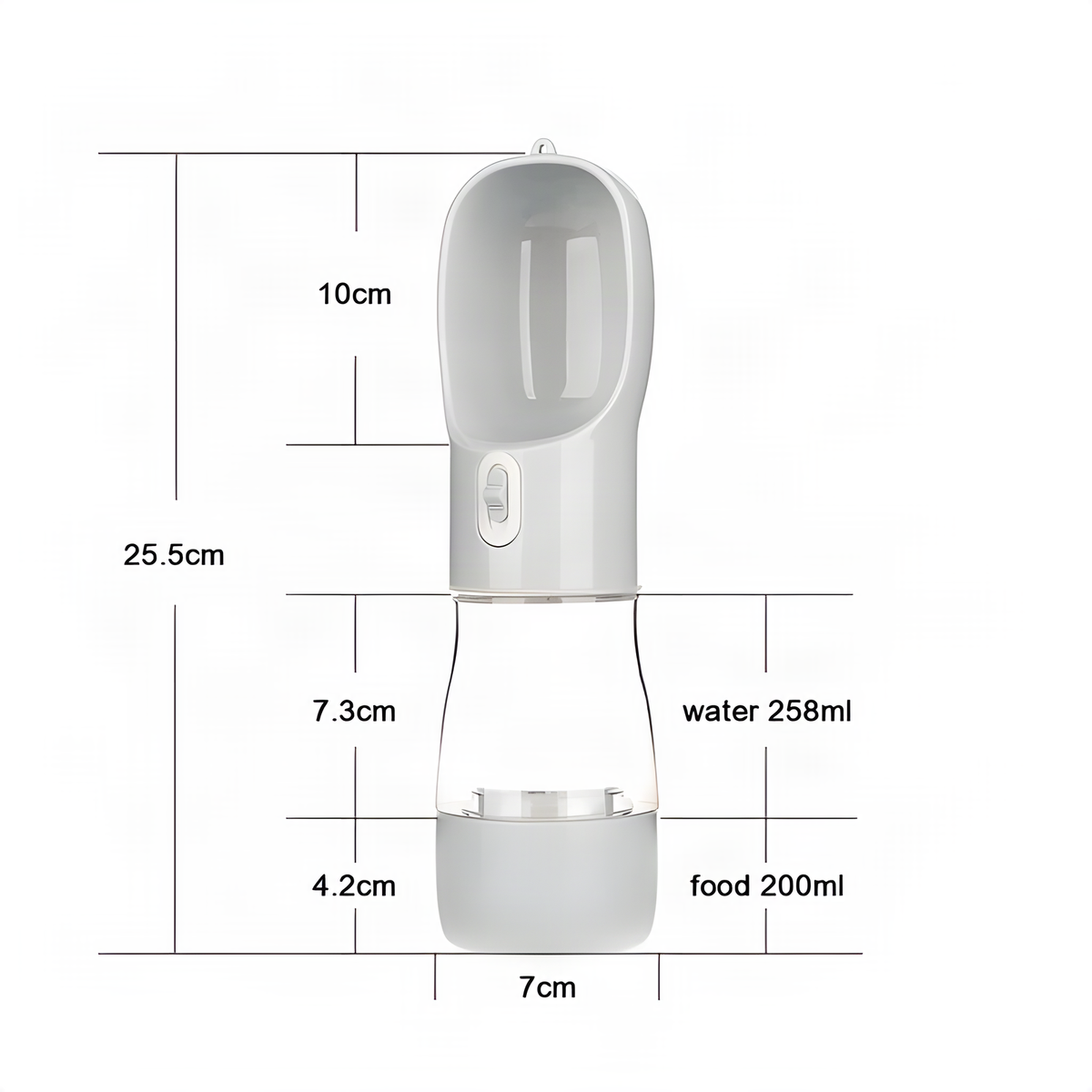 Portable Dog Food and Water Cup