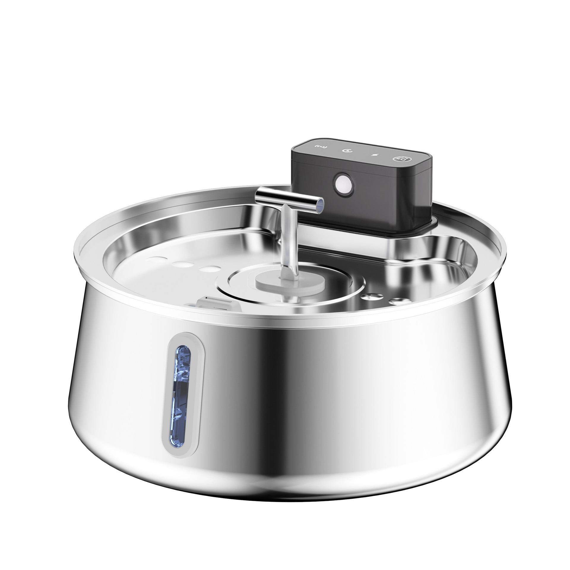 4L Stainless Steel Cat Water Fountain