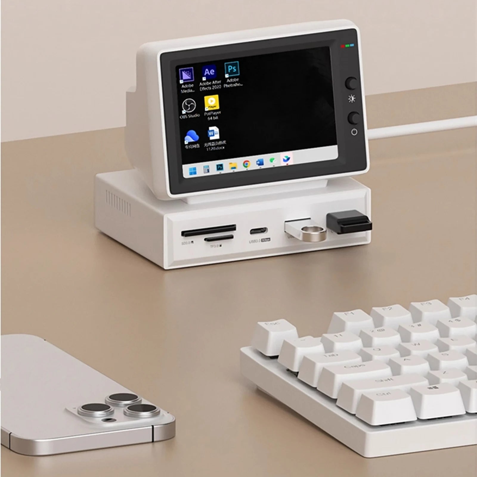 3,5-Zoll-Mini-Monitor