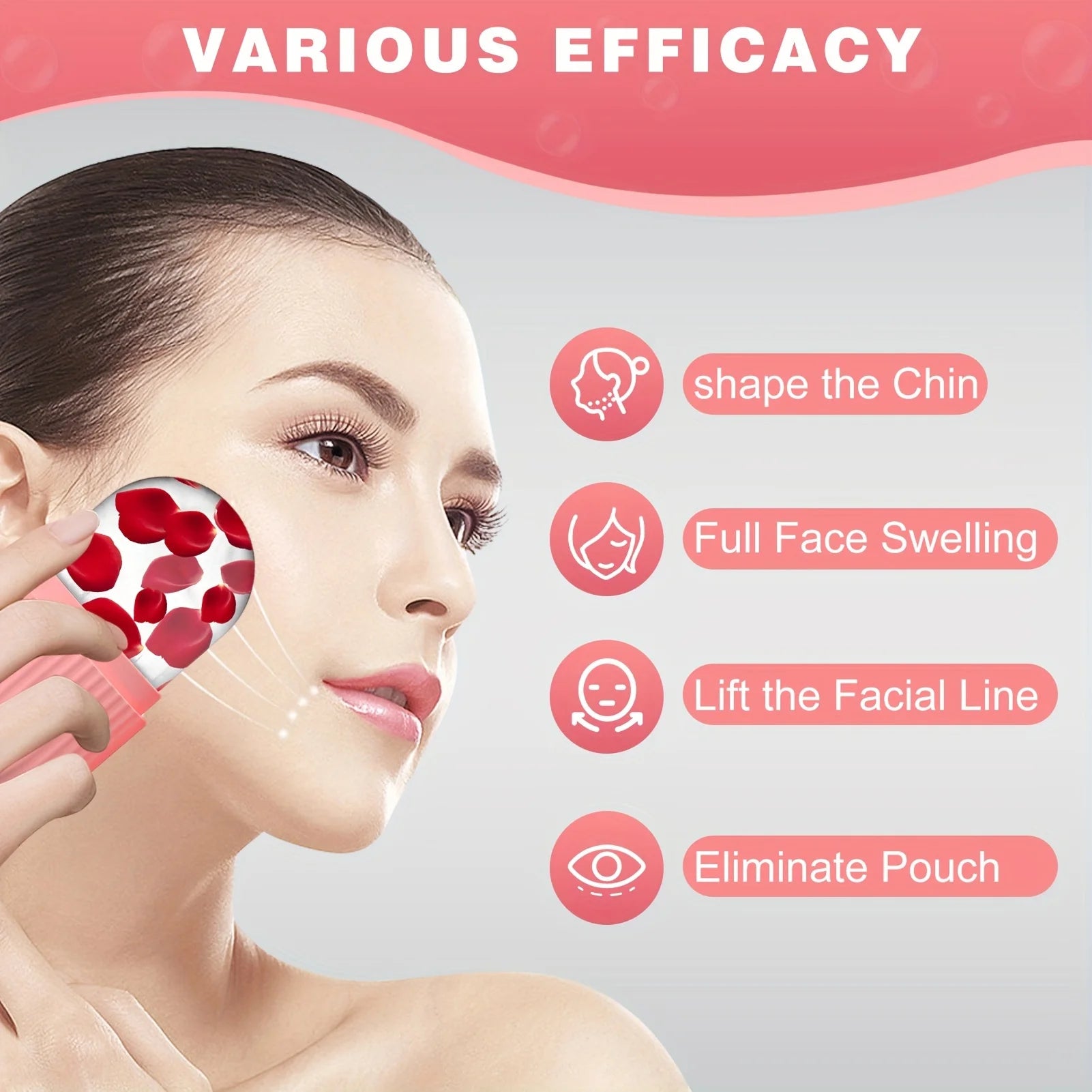 Silicone Facial Ice Roller