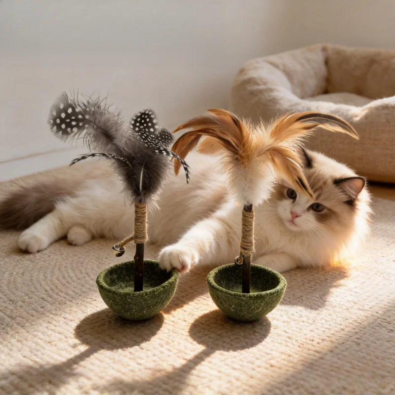 Catnip Tumbler Cat Toy