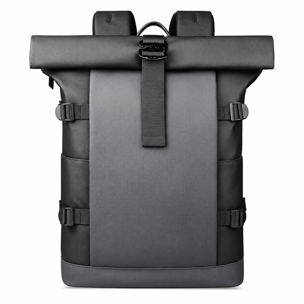 Expandable Roll-Top Travel Backpack