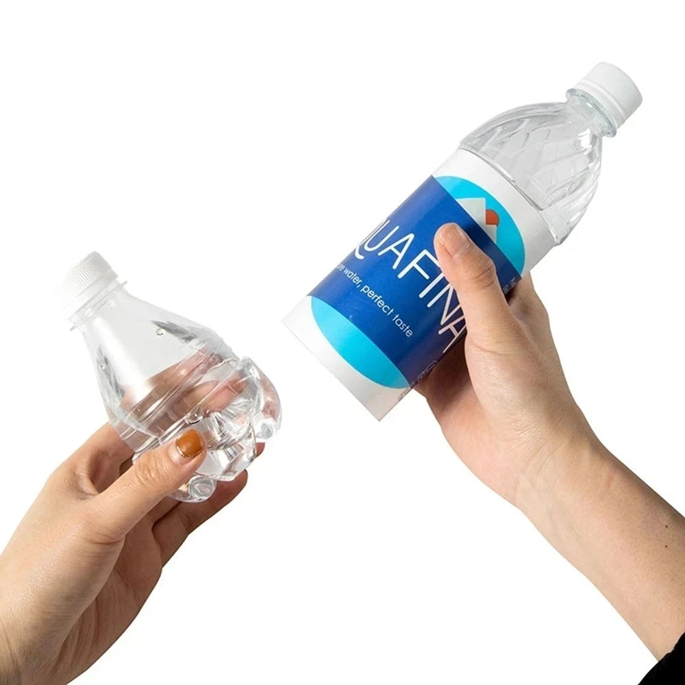 Wasserflasche mit verstecktem Staufach
