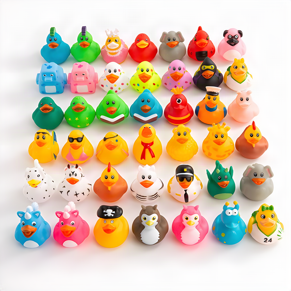 Assorted Mini Bath Ducks