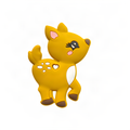 Silicone Deer Baby Teether