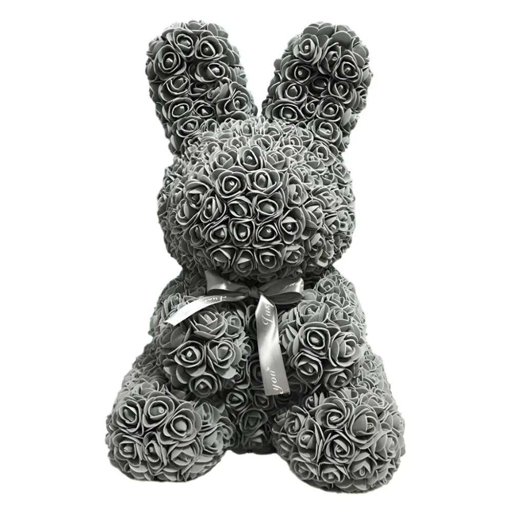 Rose Bunny Valentines Day Eternal Flower Rabbit Romantic Wedding Engagement Ceremony Party Decoration Christmas Gifts
