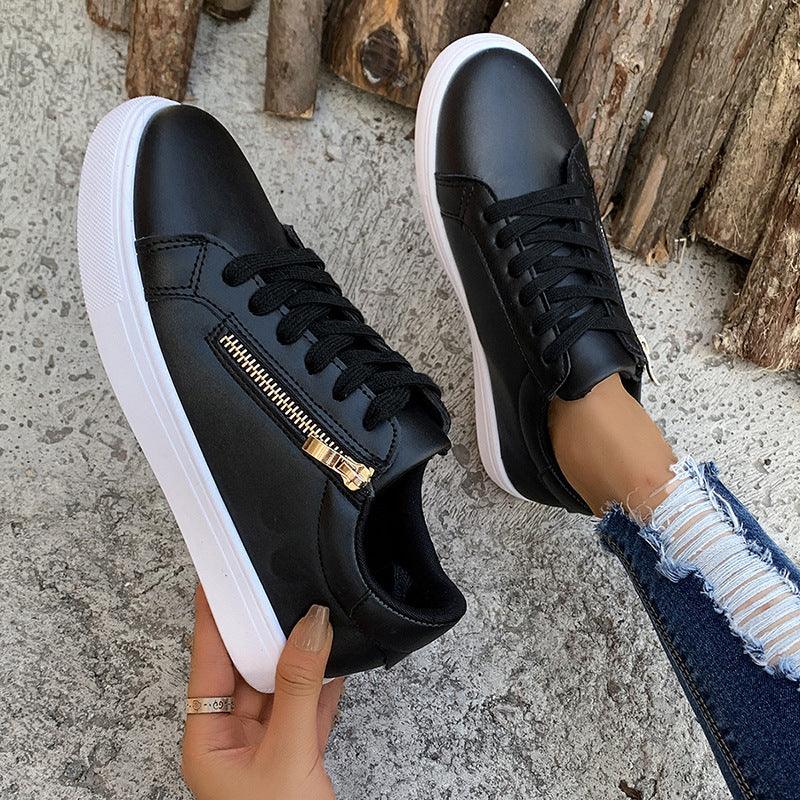 European And American Large Size Flat Bottom Sneaker Fashion All-Matching