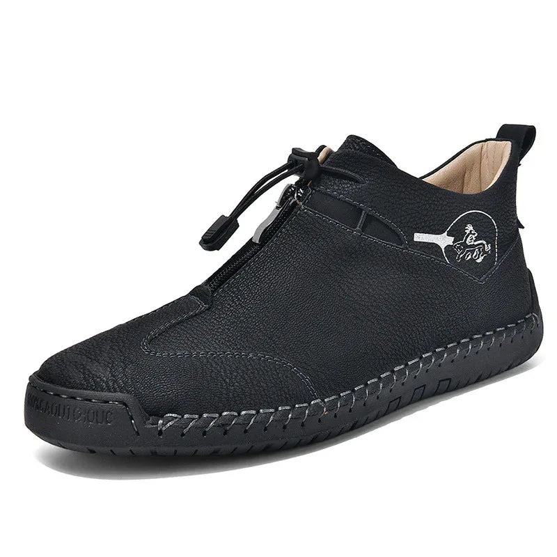Men's Light And Comfortable Casual Leather Shoes