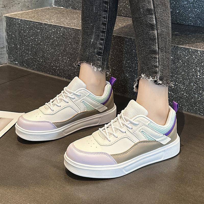 Women's Spring And Summer Low-Top Mesh Versatile Youth Sneaker