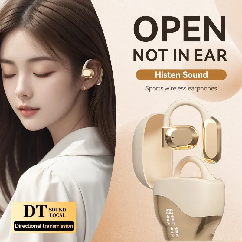 Comfortable Ergonomic Clear Sound Earbuds Earphones Long Service Life Wireless Headphones