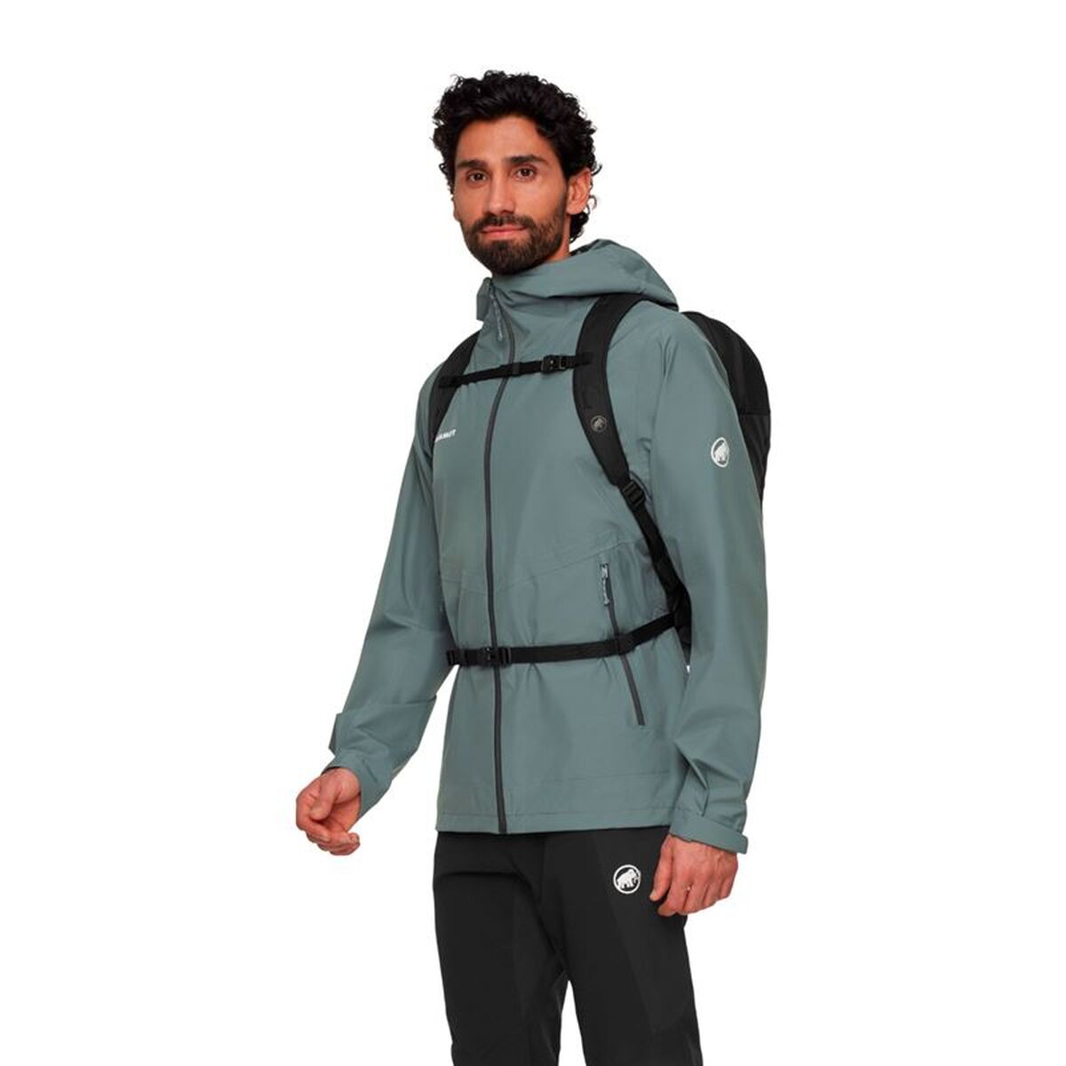 Ryggsäck Mammut Alto 22L, svart, flera fickor