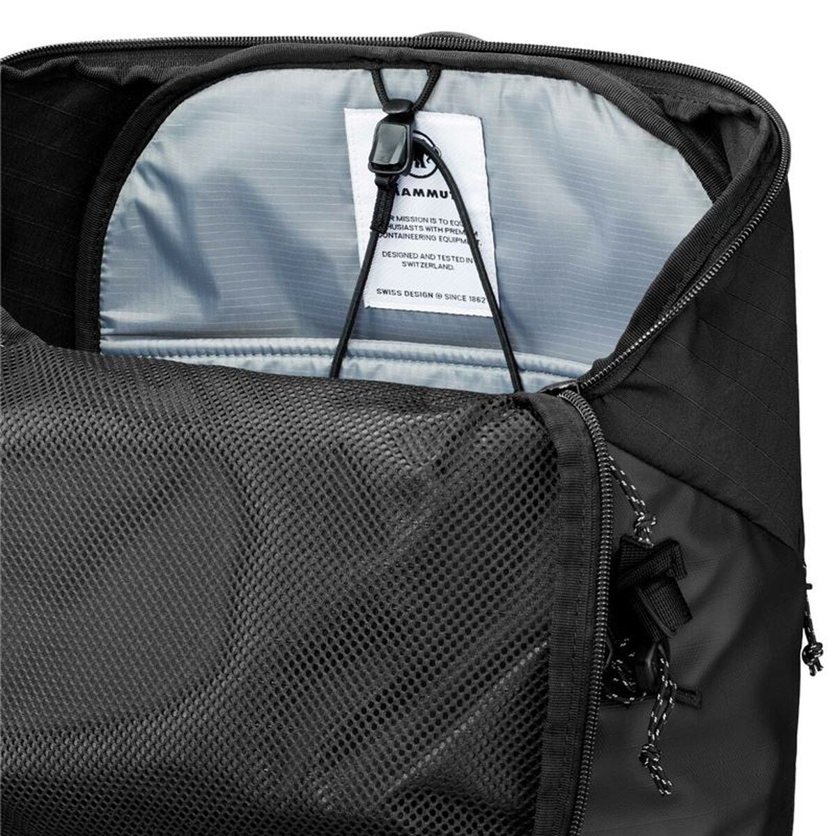 Ryggsäck Mammut Alto 22L, svart, flera fickor