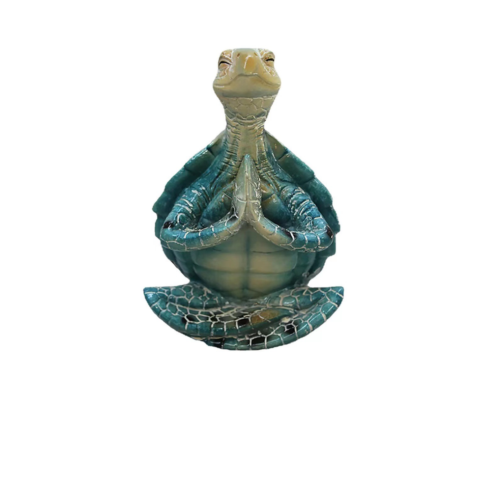 Meditating Turtle Figurine