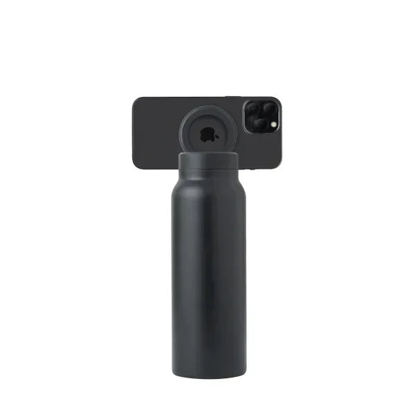 Wasserflasche mit MagSafe-Handyhalterung