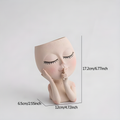 Face-Shaped Resin Planter