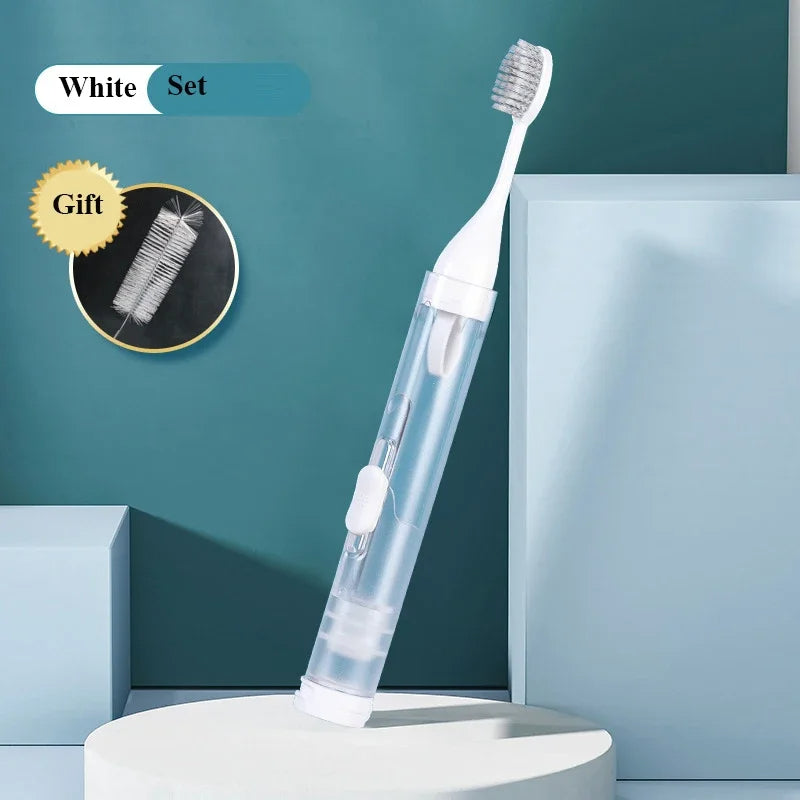 Tragbare 3-in-1-Zahnbürste