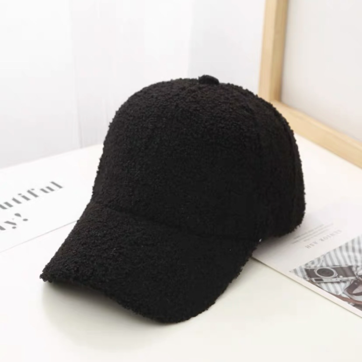 Teddy-Fleece Baseball Cap