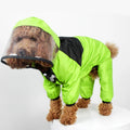Der Hundegesicht-Regenmantel für Hunde
