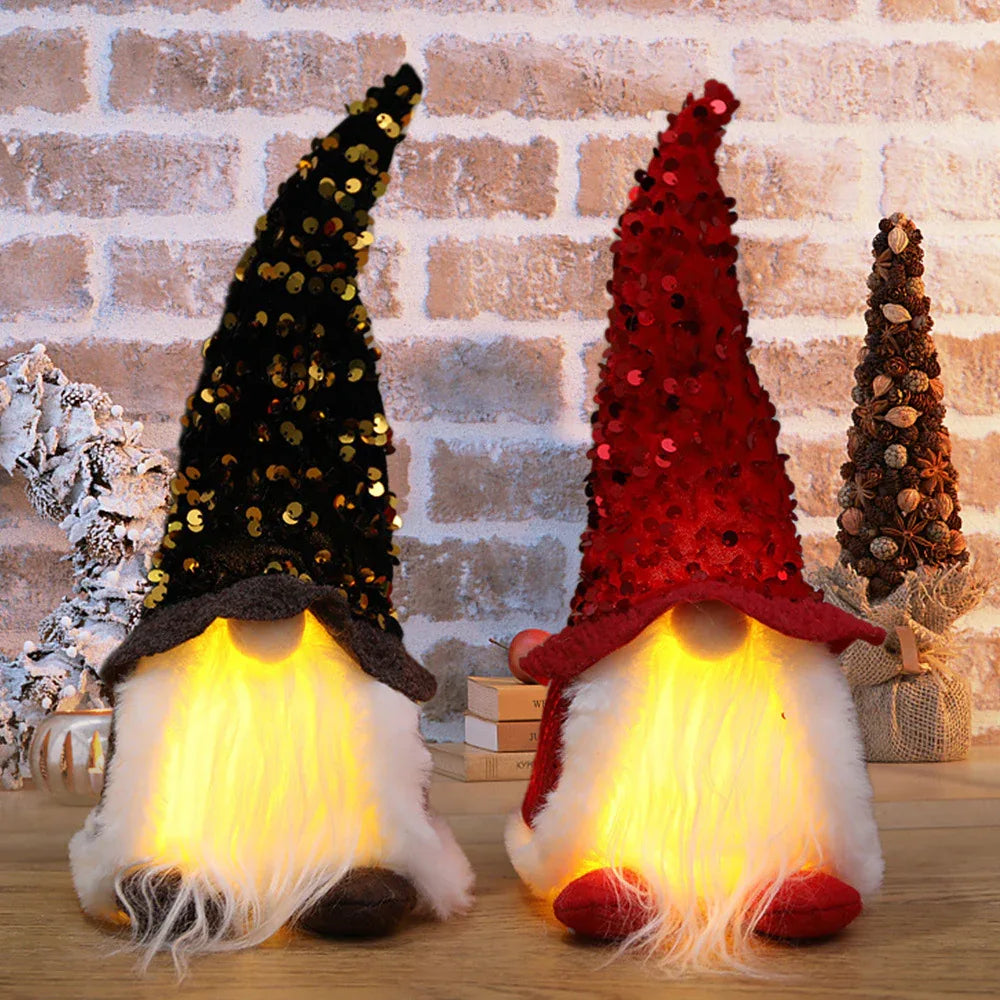 Luminous Glowing Decorative Christmas Dolls