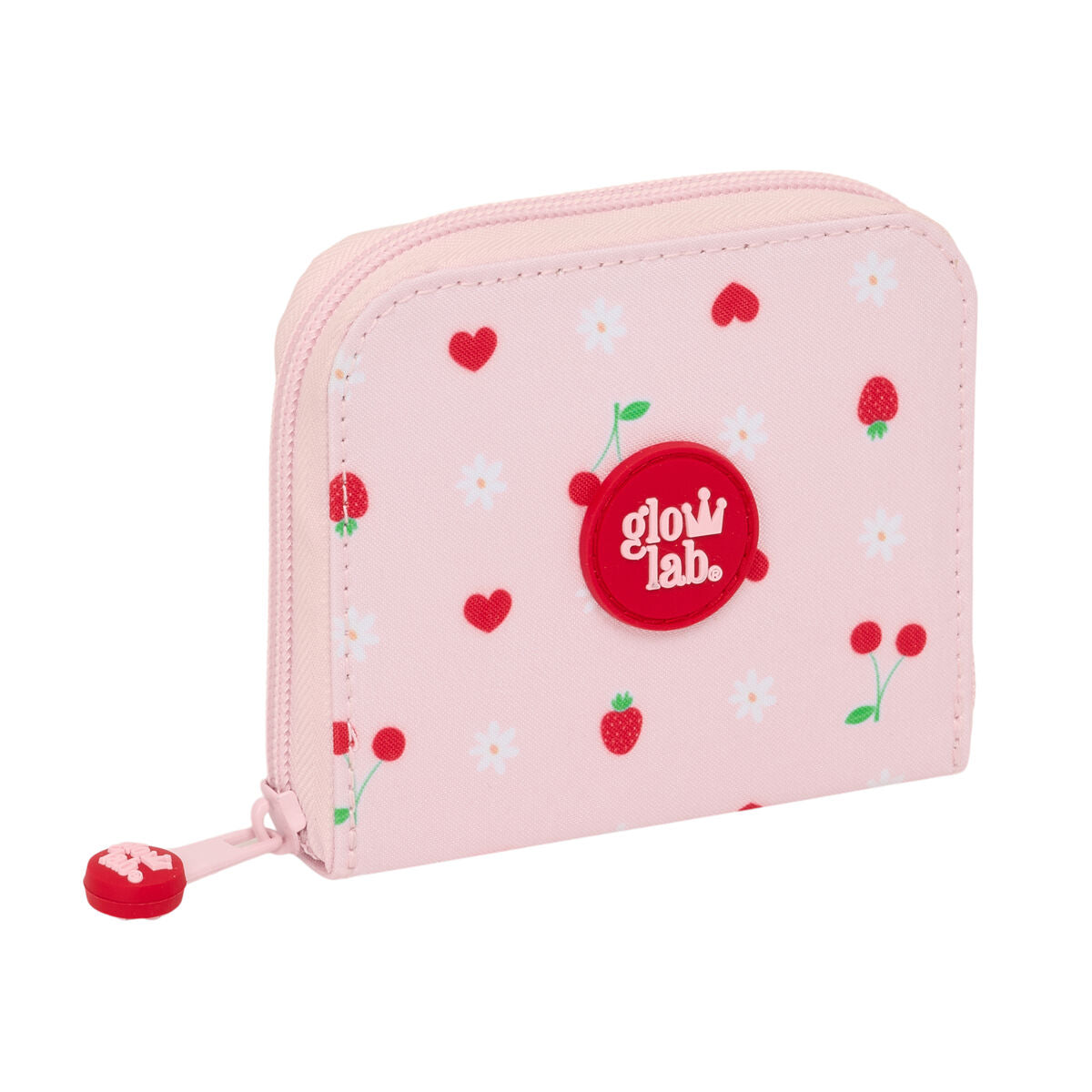 Plånbok Glow Lab Frutitas, fruktmotiv och kompakt design