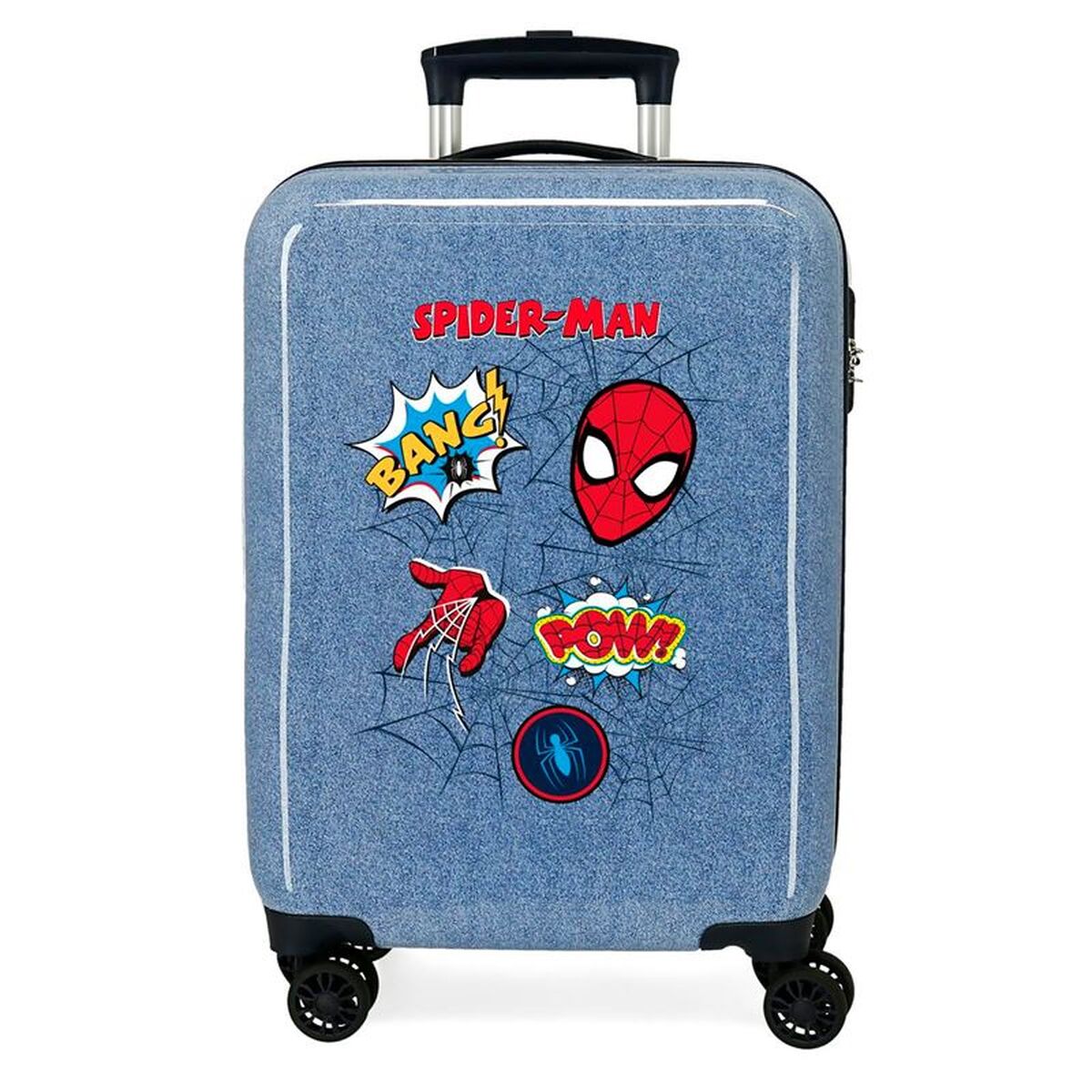 Kabinväska Spider-Man 55 cm, ABS-material, med hjul