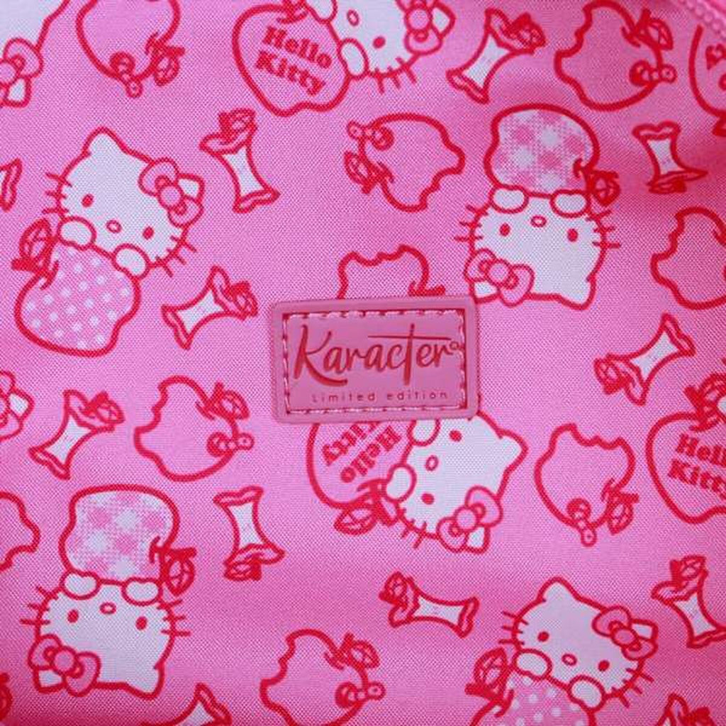 Plånbok Hello Kitty, rosa, kompakt design