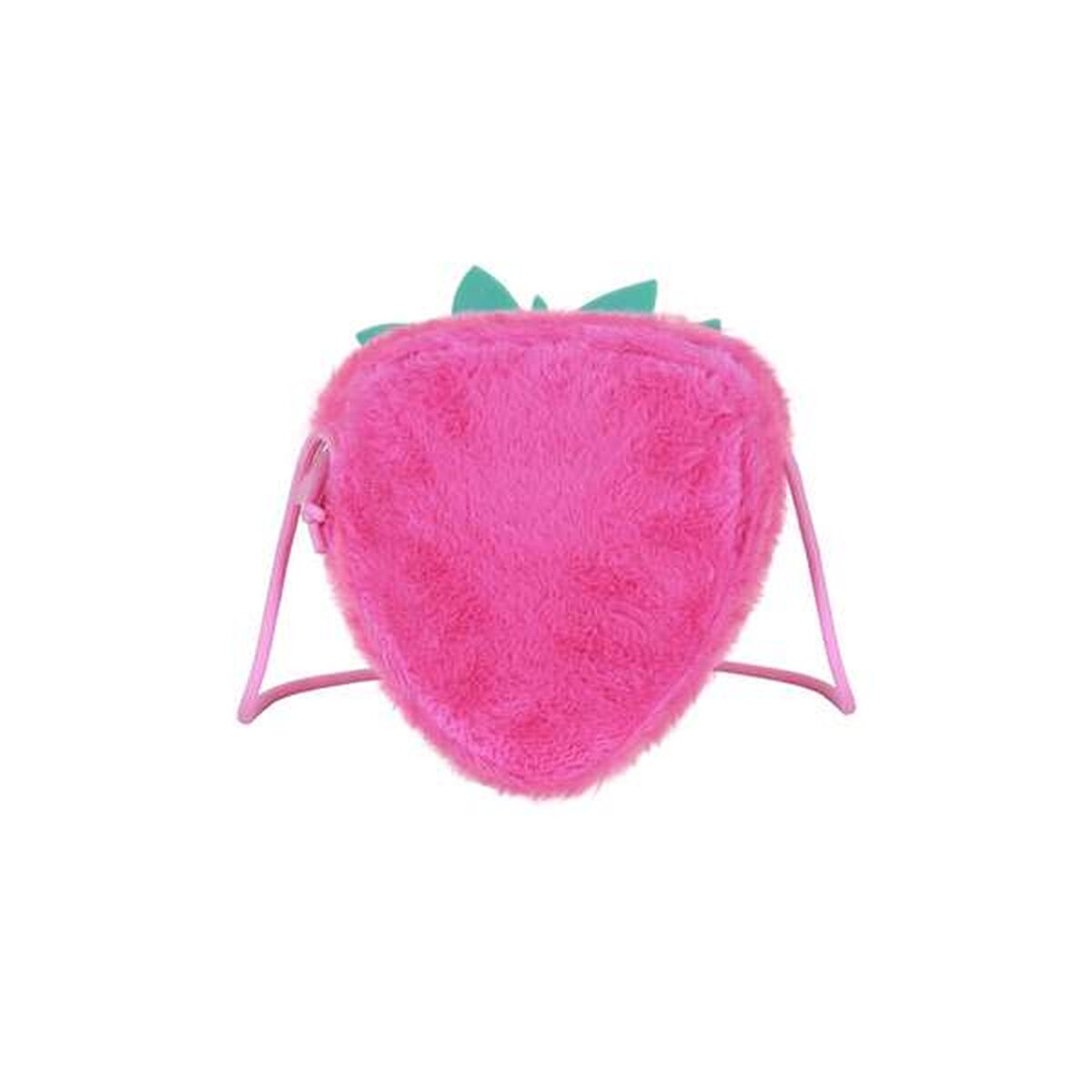 Axelväska Kuromi i polyester, rosa, justerbar rem