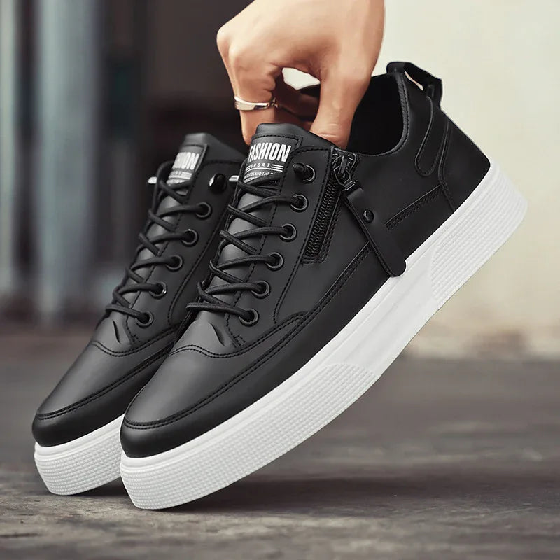 Men's Casual Sneakers All-Matching Lace-Up Board Shoes