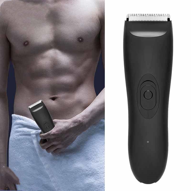 Men's Intimate Groin Private Parts Whole Body Hair Waterproof Rechargeable Shaver Trimmer