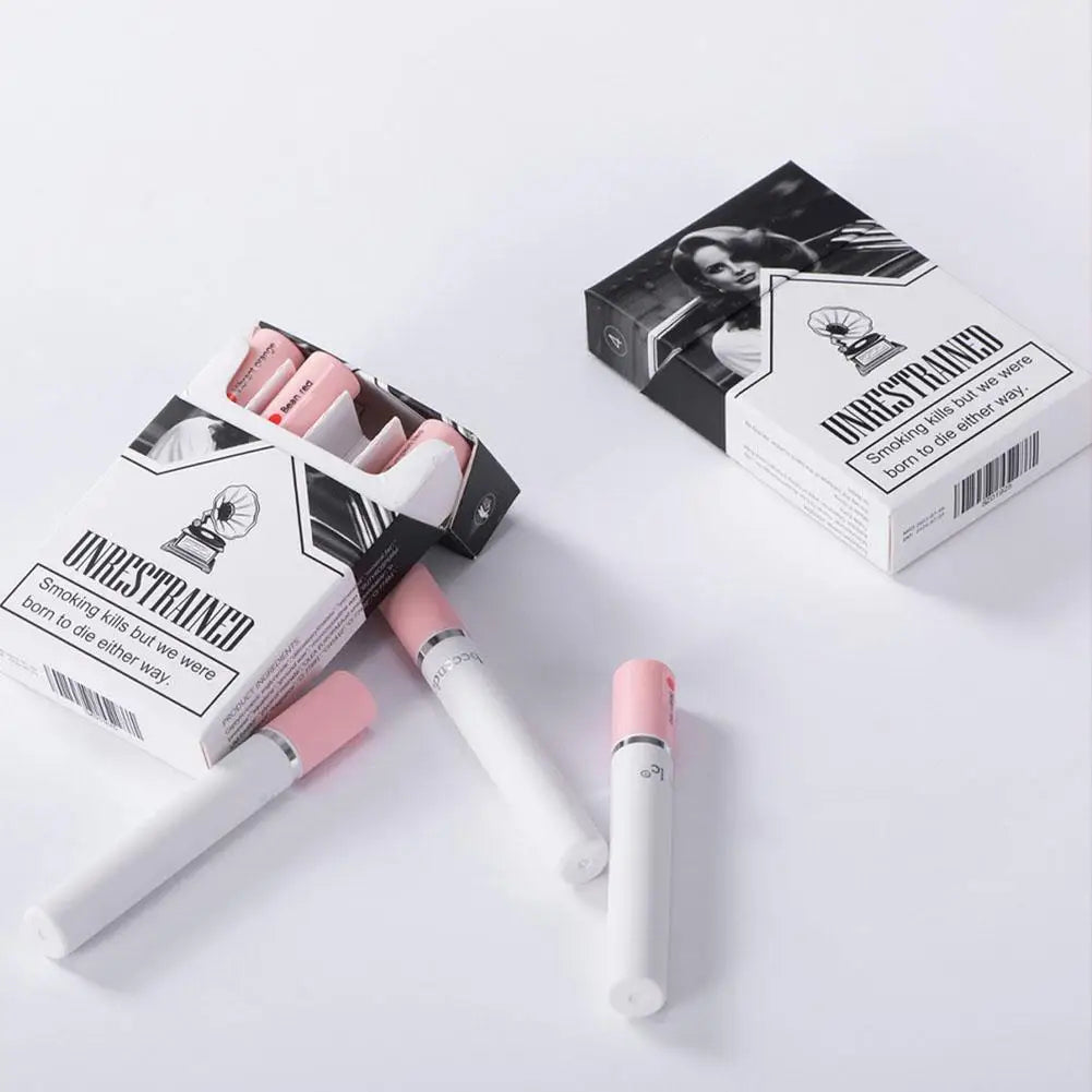 Zigaretten-Lippenstift-Set