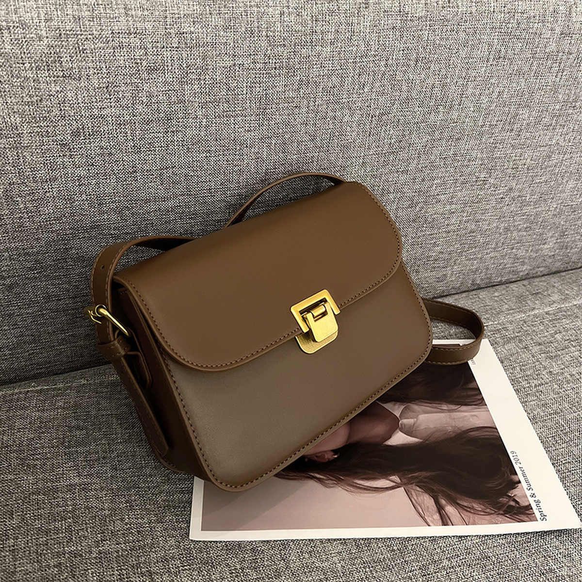 Structured Small Crossbody Bag