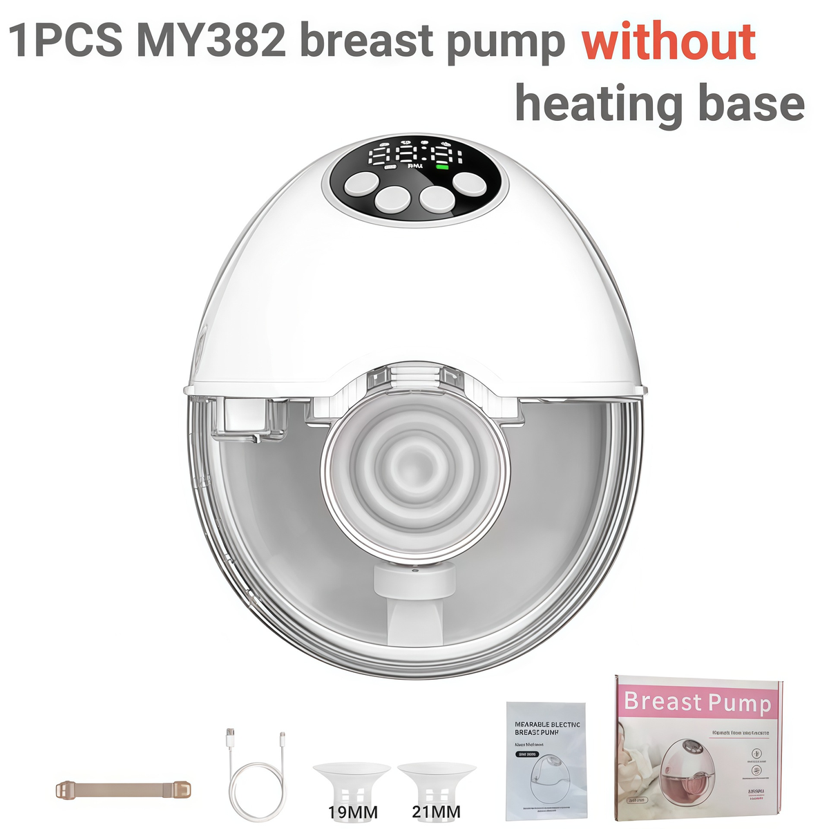Hands-Free Wearable Electric Breast Pump